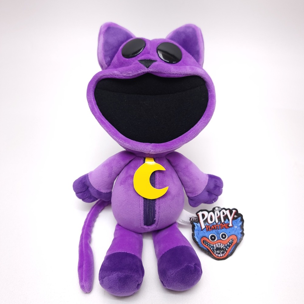 Poppy Playtime CatNap Smiling Critters Purple Plush Phat Mojo NWT 14 Inch